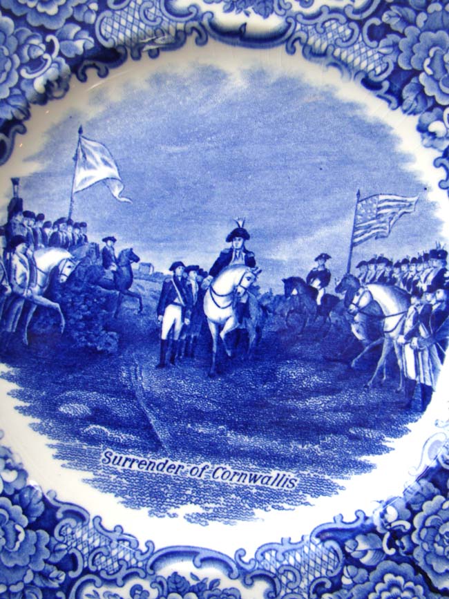 A fine set of 10 George Washington Bicentenary Commemorative Plates made in 1932 by Crown Ducal — image 2